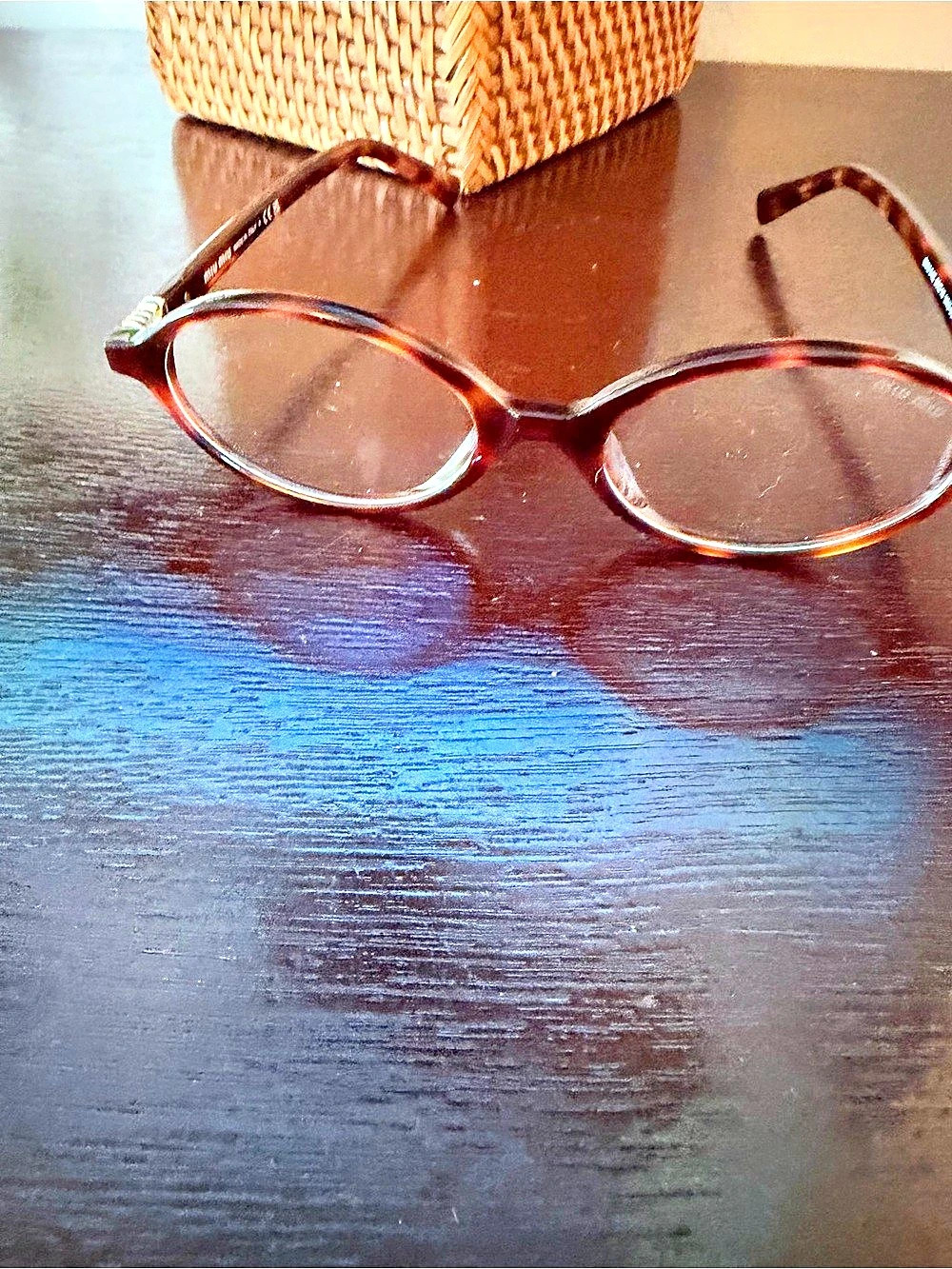 Miu SMU 04Z Brown Eyeglasses
